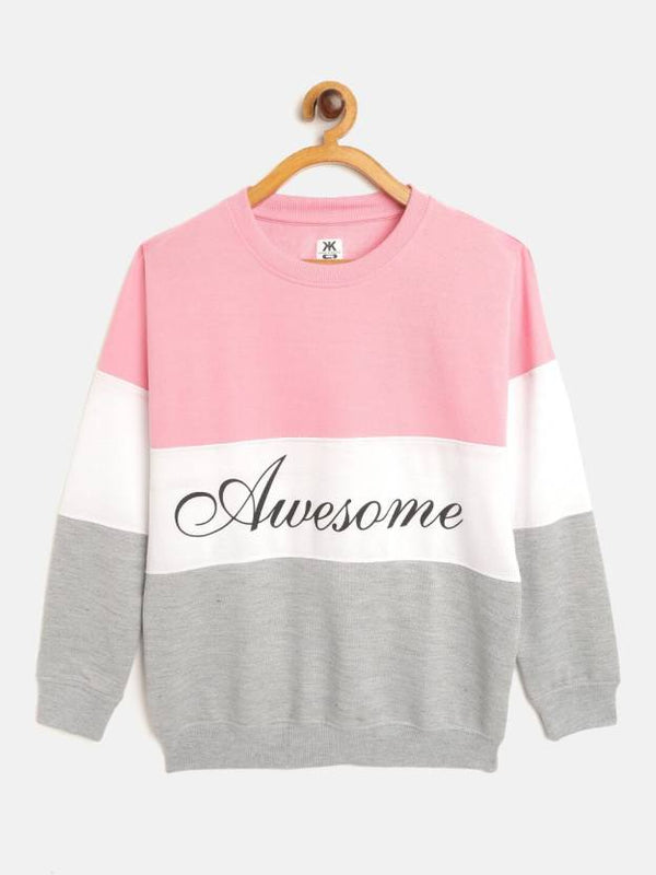 Winter Fleece Fabric Different Printed Sweatshirt For Women