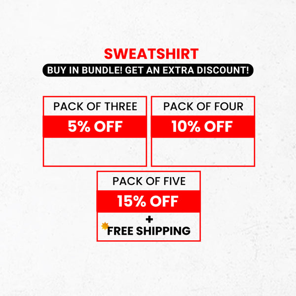 Sweatshirts Bundle (Extra Discount)